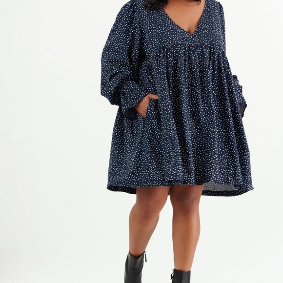 Emma Knudsen BLUE Lola Dress - Picture 1 of 2